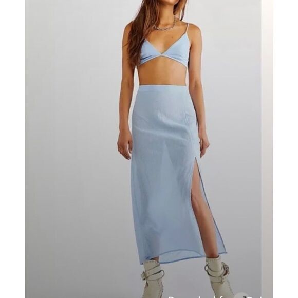 Free People - Libby Lace Midi Dress Set - Picture 4 of 9